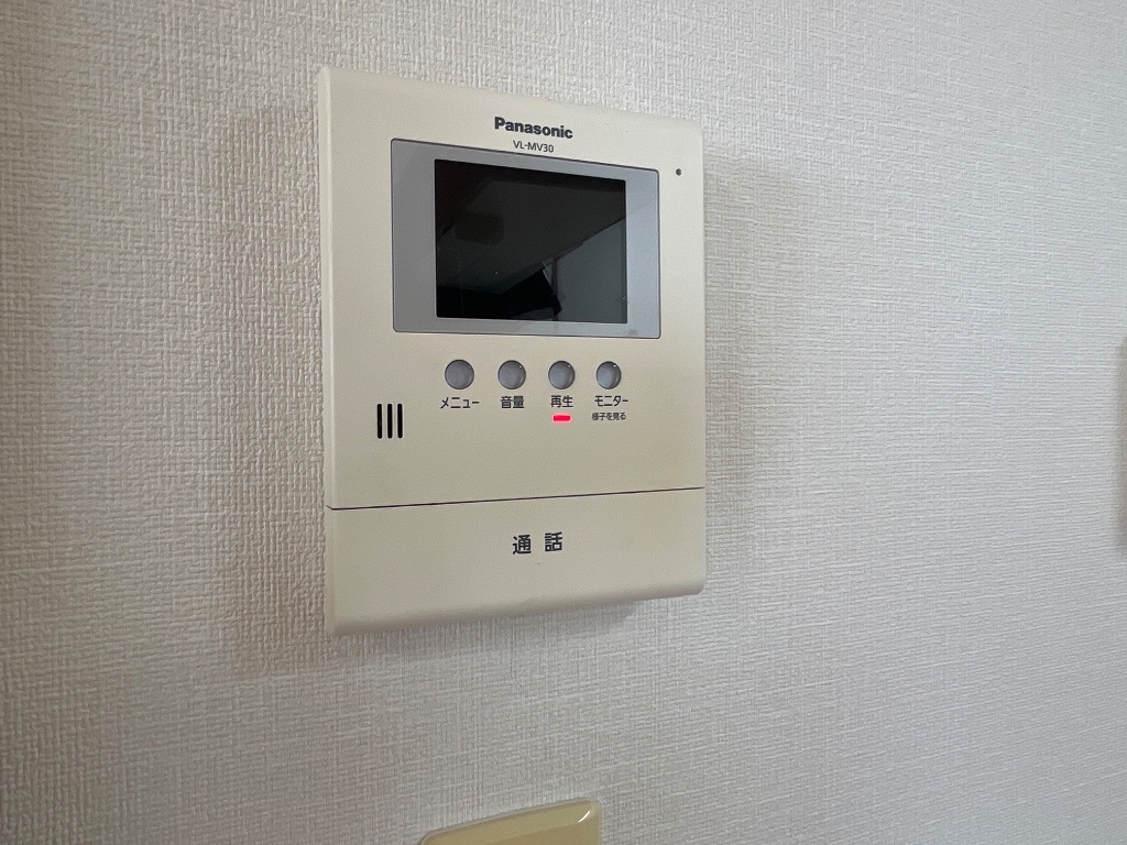 拡大写真:パル ファミール 2階203のカメラ付インターホン