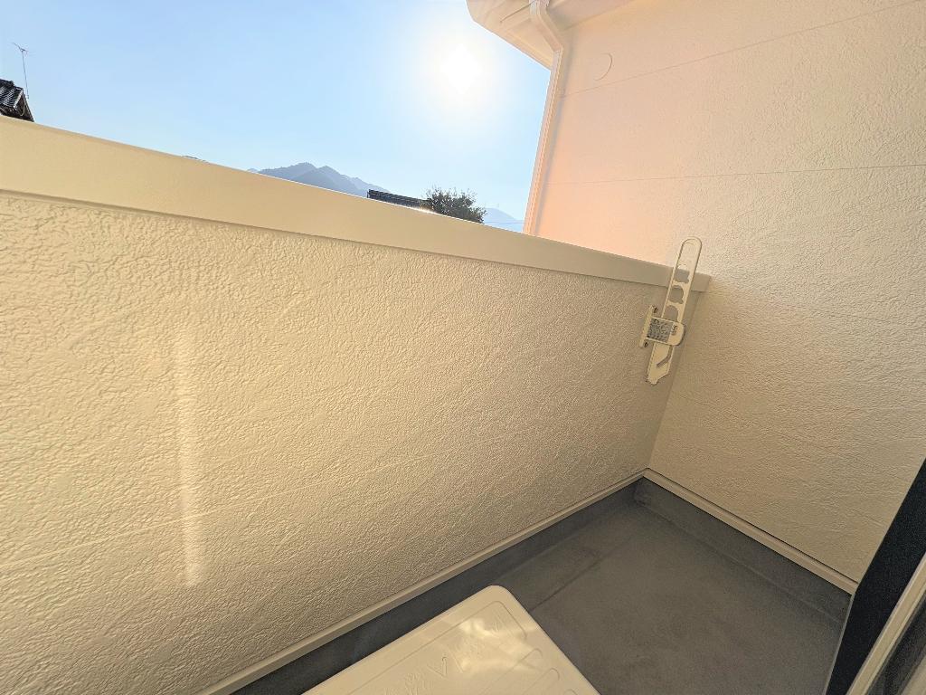 拡大写真:HOPE HOUSE 2階205のベランダ