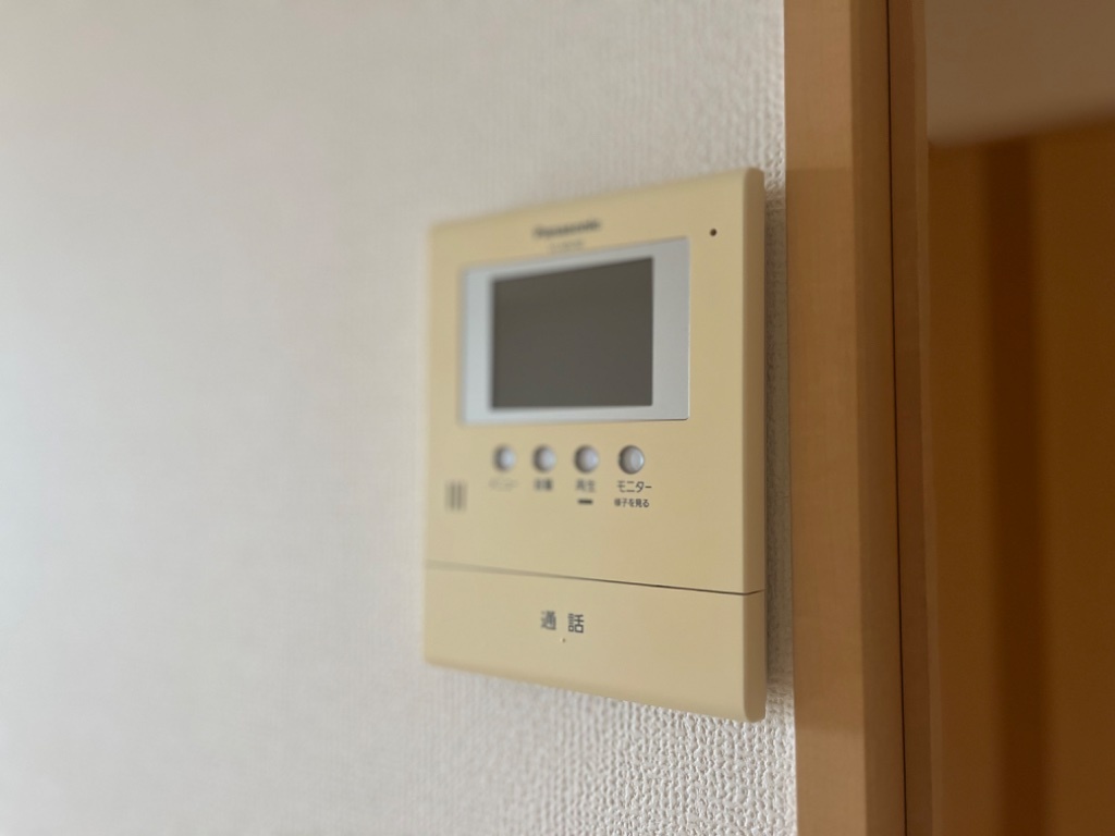 拡大写真:マロングラッセ・デュオ 1階00101のカメラ付インターホン