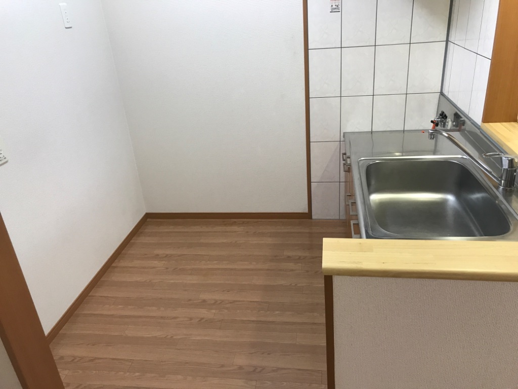 拡大写真:パールハイツみやび 2階206のキッチン