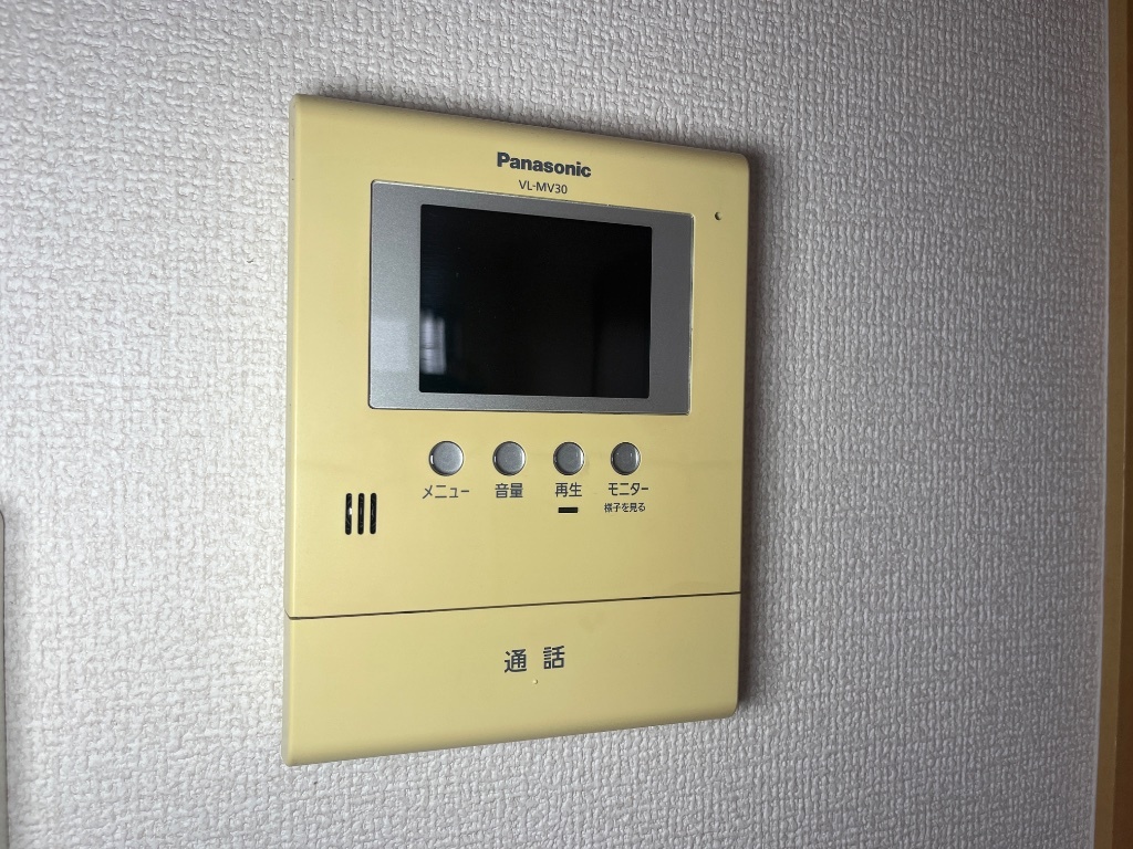 拡大写真:サンハイツ室尾 2階201のカメラ付きインターフォン