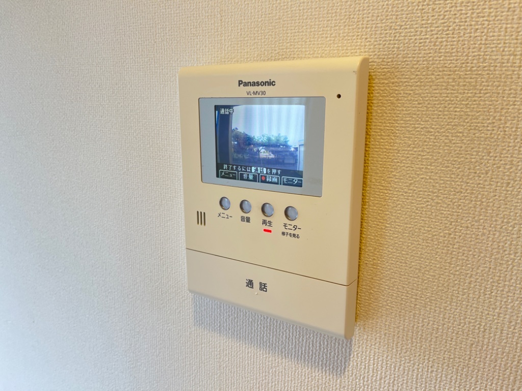 拡大写真：グランデージ・Ｋ 1階101のカメラ付インターホン