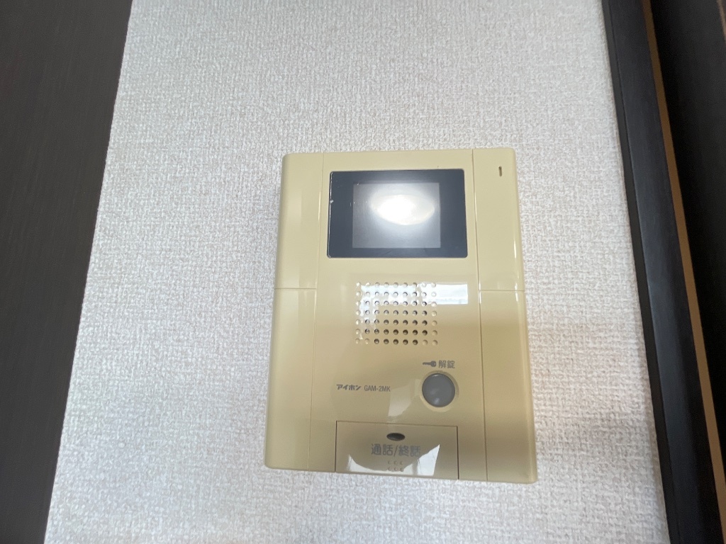拡大写真:ブルーローズ 3階305のカメラ付インターホン