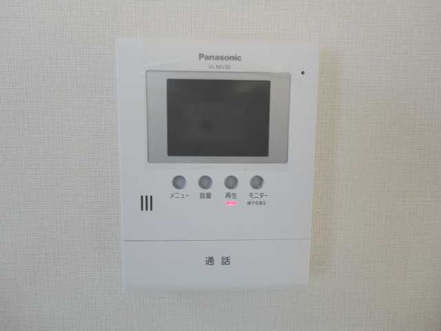拡大写真:ユーハウスⅤ 3階302のカメラ付インターホン