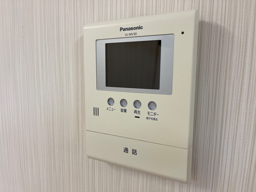 拡大写真:オレンジガーデン 2階201のカメラ付インターホン