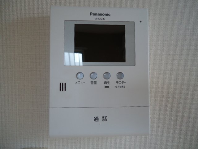 拡大写真:アイリスガーデン 2階201のカメラ付インターホン