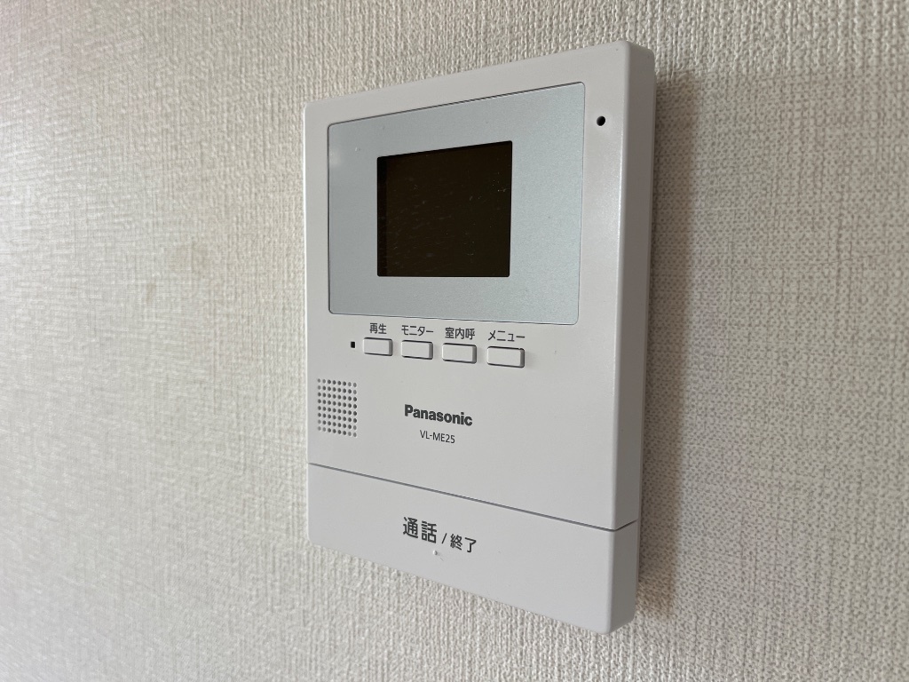 拡大写真:サンシャインハウスA 2階202のカメラ付インターホン