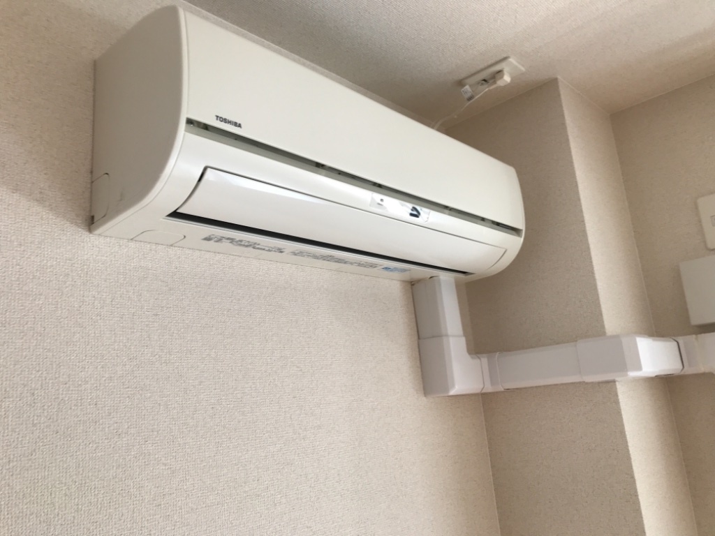 拡大写真:ルーチェ池花 2階201のエアコン