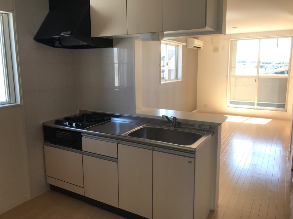 拡大写真:ルーエンハイム宗Ⅲ 2階203のキッチン