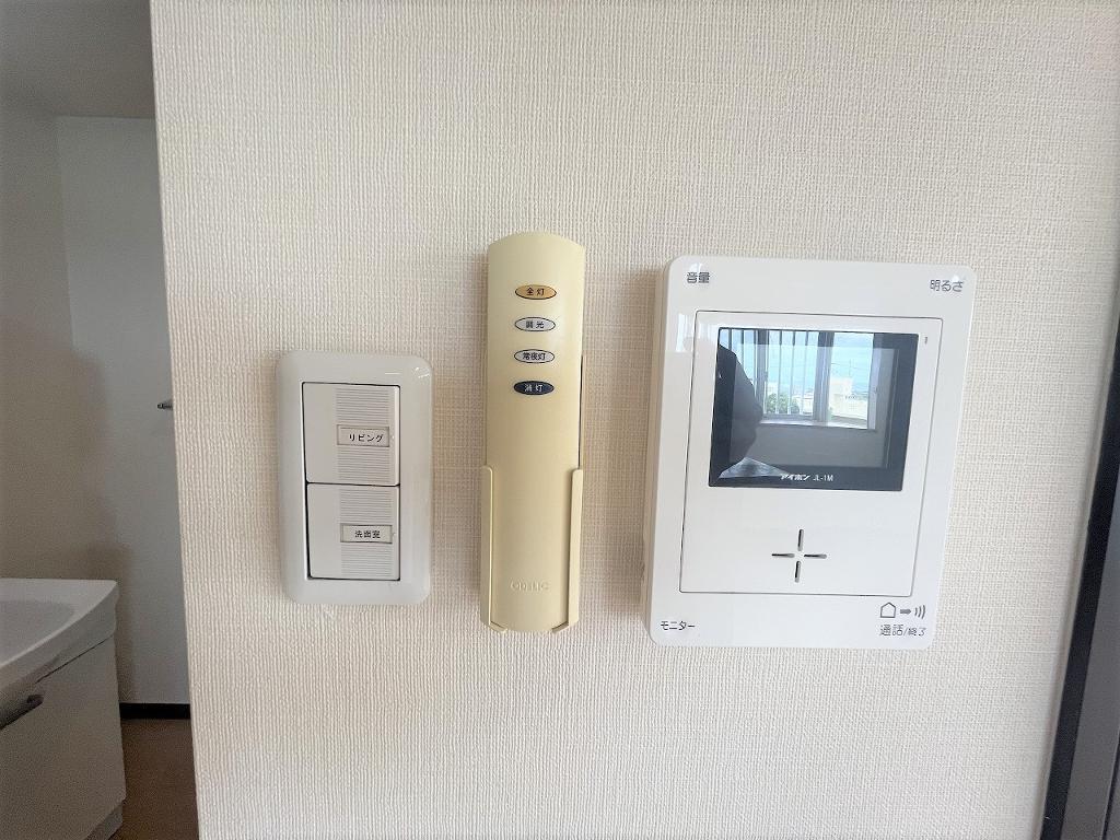 拡大写真:IHA HILLS 3階306のセキュリティ