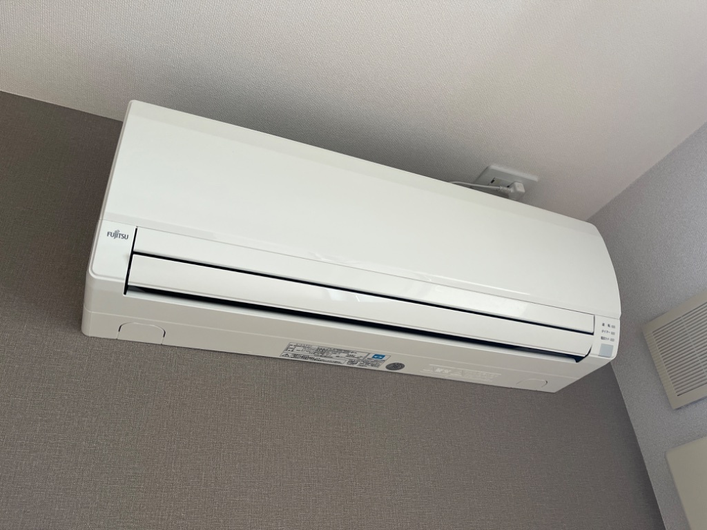 拡大写真:クオリア 1階103のエアコン