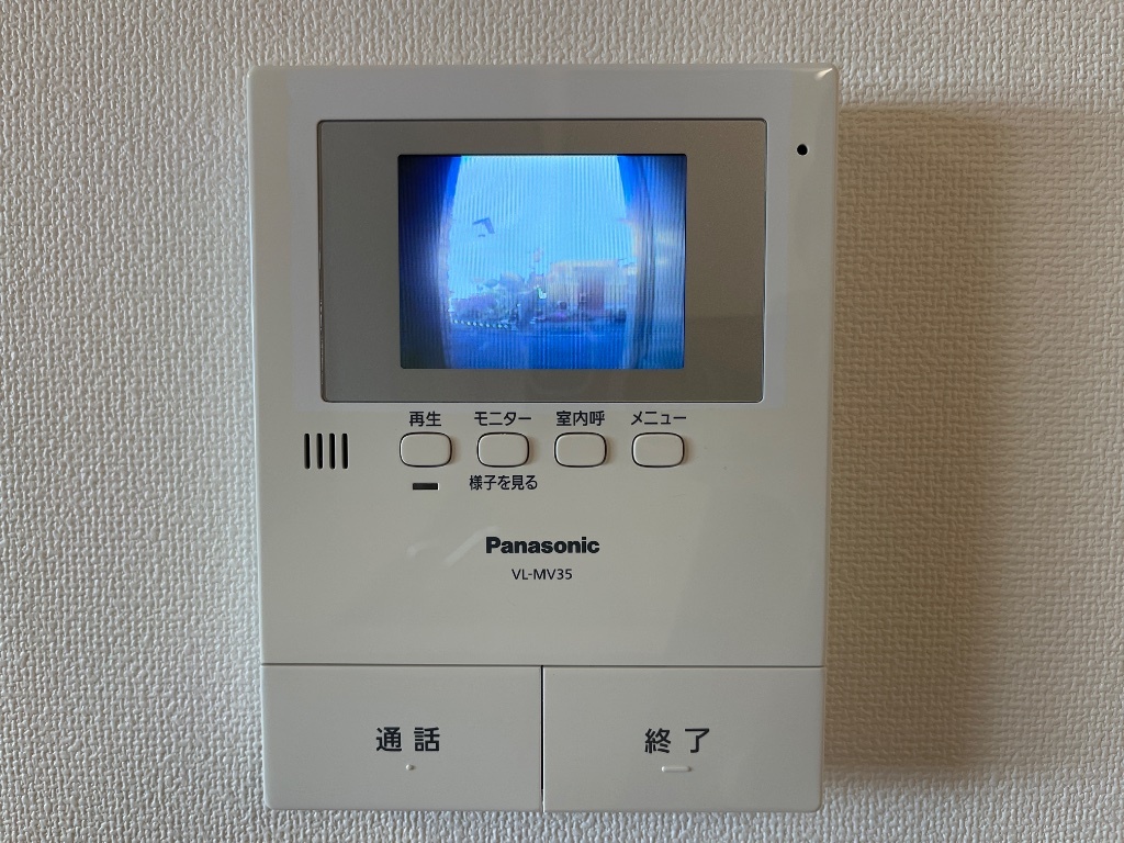 拡大写真:メゾン ドゥ サンマリノ 1階103のカメラ付インターホン
