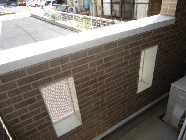 拡大写真:アルモニ原町 1階102のベランダ