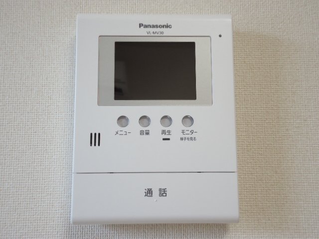 拡大写真:サウザンドリーフⅢ 2階201のカメラ付インターホン