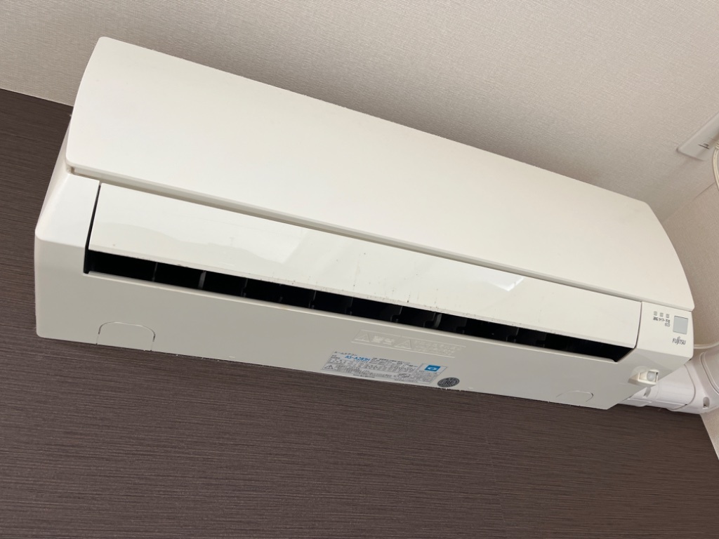 拡大写真:シーズンワンB 1階102のエアコン