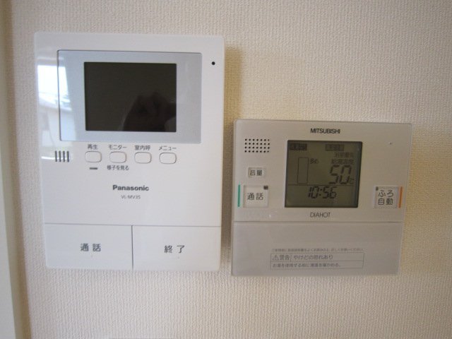 拡大写真：ルミエールⅠ 2階202のカメラ付インターホン