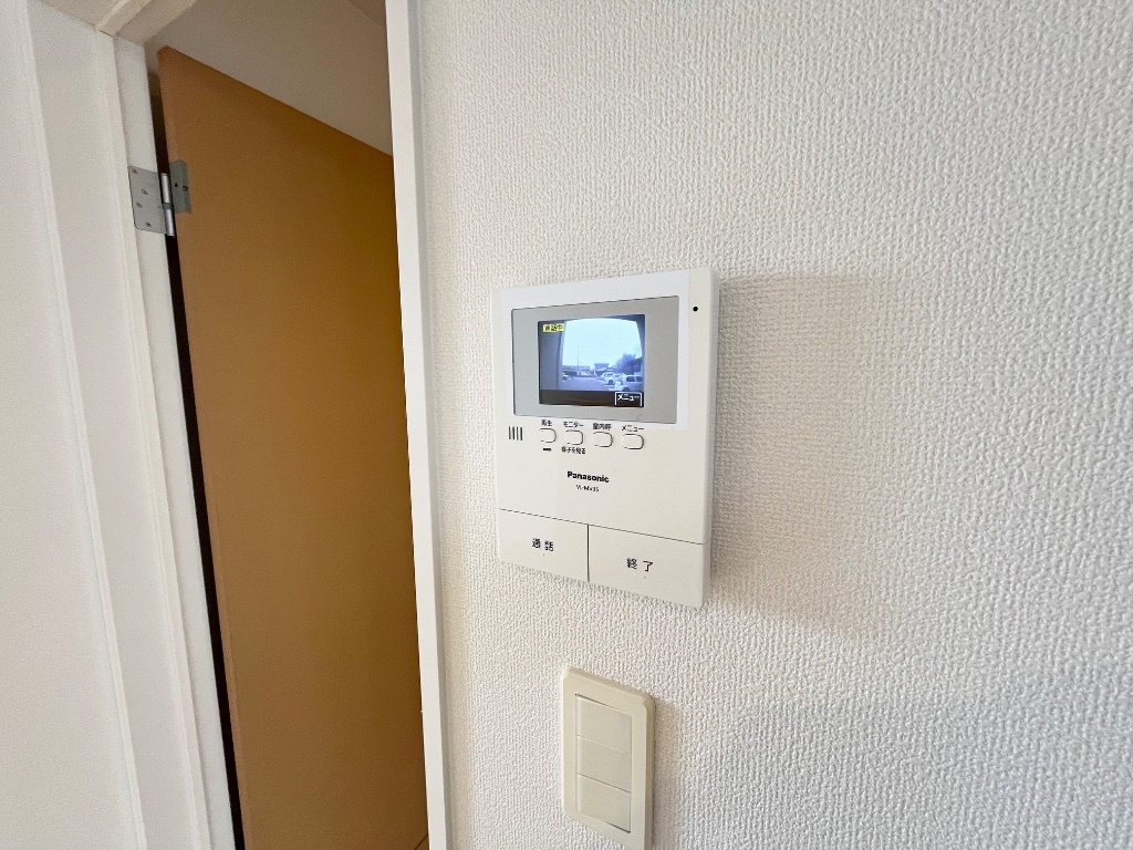 拡大写真:エクセレンスネオ 2階202のカメラ付インターホン