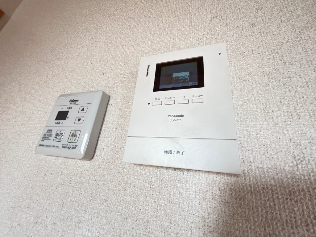 拡大写真：エステート２１　Ａ棟 2階202のカメラ付インターホン