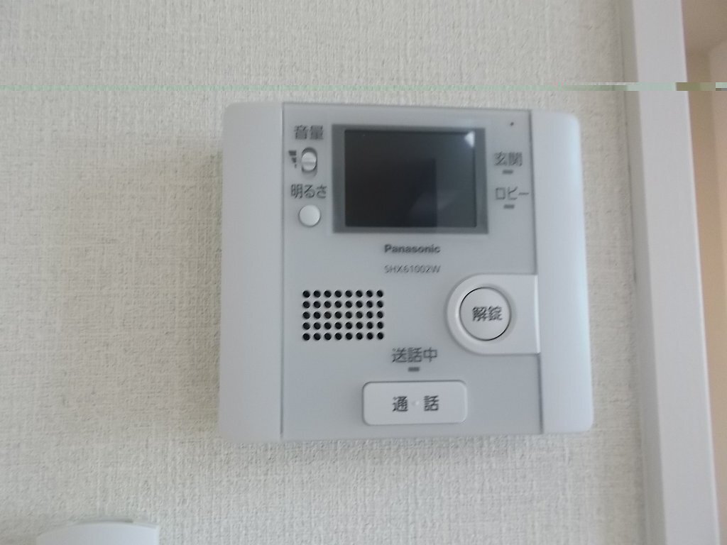 拡大写真:パークサイドハウスNAKA・F 4階405のカメラ付インターホン(イメージ)