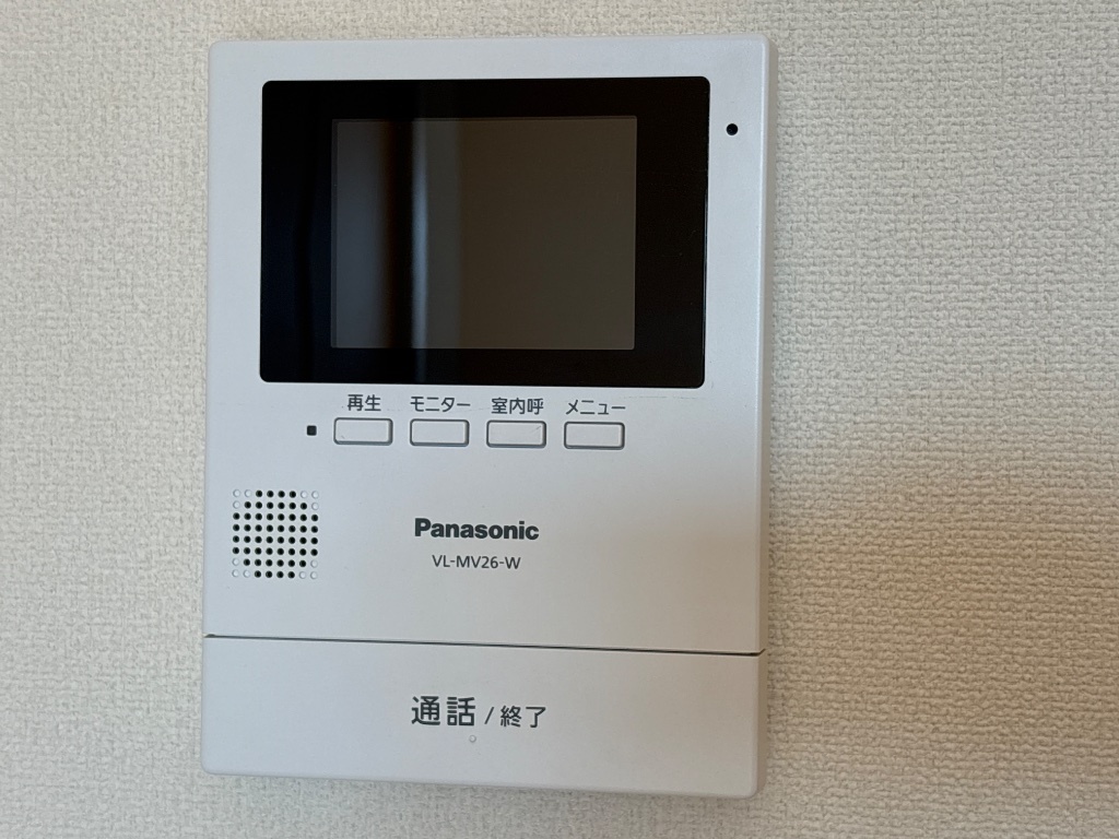 拡大写真:エイム・ラ・ボワ 2階201のカメラ付インターホン