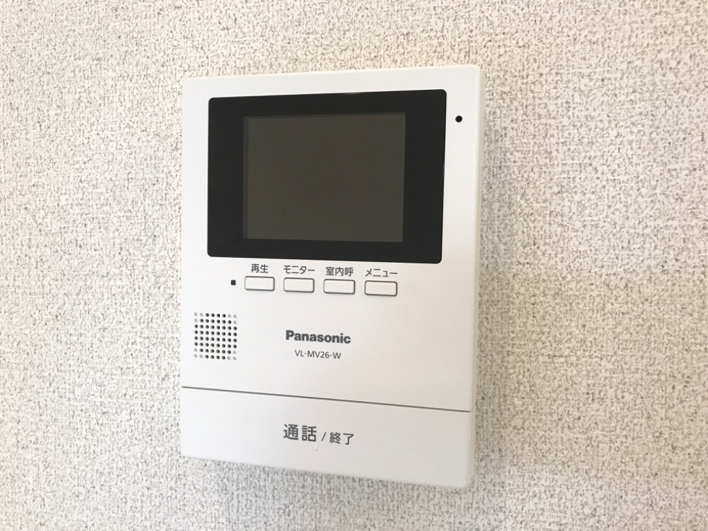 拡大写真:エルガーデン 1階102のカメラ付インターホン(イメージ)