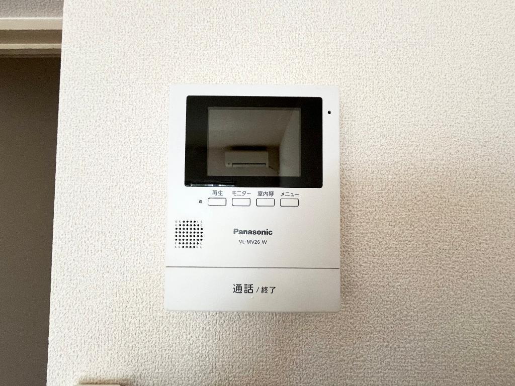 拡大写真:ロジュマンⅡ 1階105のモニター付きインターホン