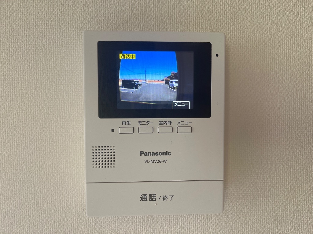 拡大写真:リアン 2階201のカメラ付インターホン