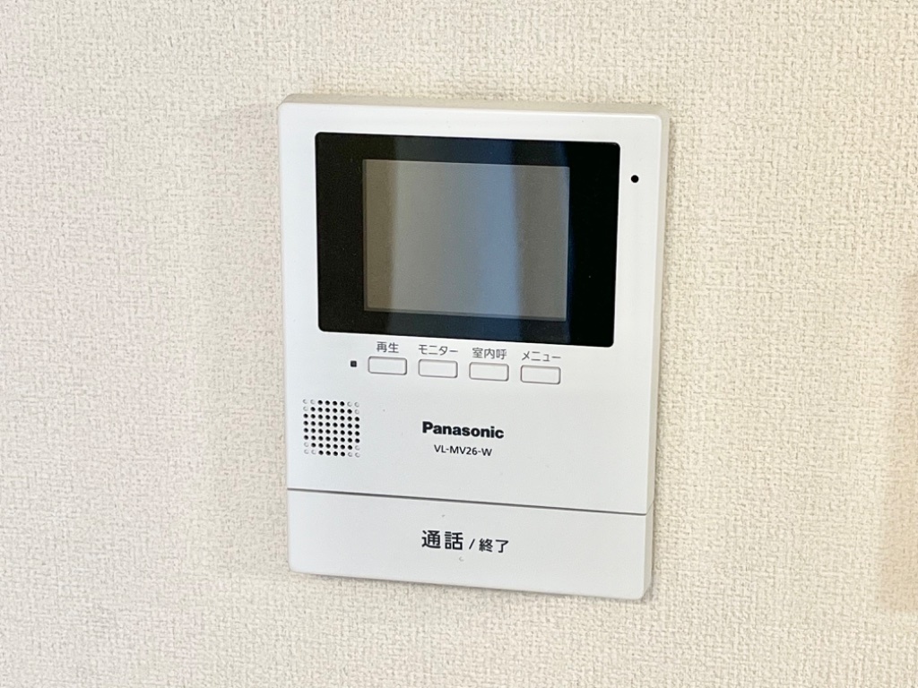 拡大写真:ノーリィメッツァ 1階102のカメラ付インターホン