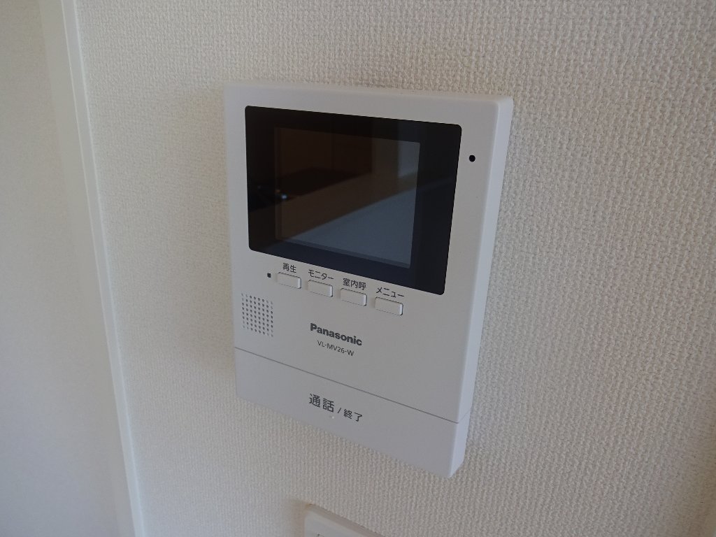 拡大写真:グランドハイム北畠B 2階201のカメラ付インターホン(イメージ)