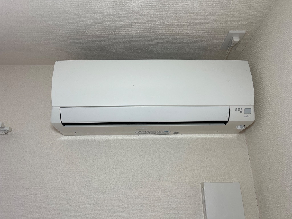 拡大写真:Harmony幸 2階201の北洋室エアコン