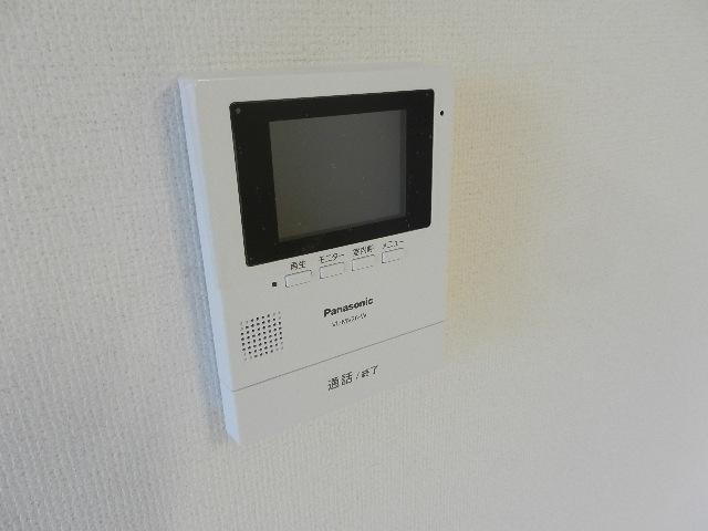 拡大写真:ディディエール 2階201のカメラ付インターホン