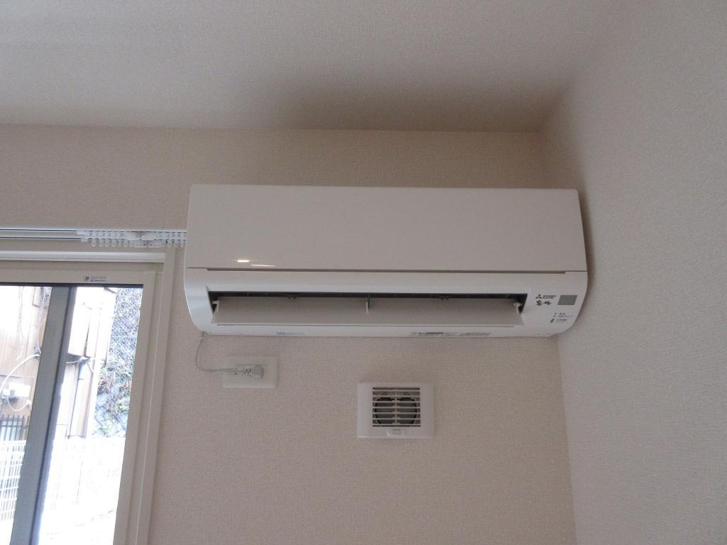 拡大写真:アイクレスト下関駅 1階102のエアコン