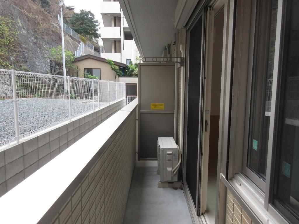 拡大写真:アイクレスト下関駅 1階102のベランダ