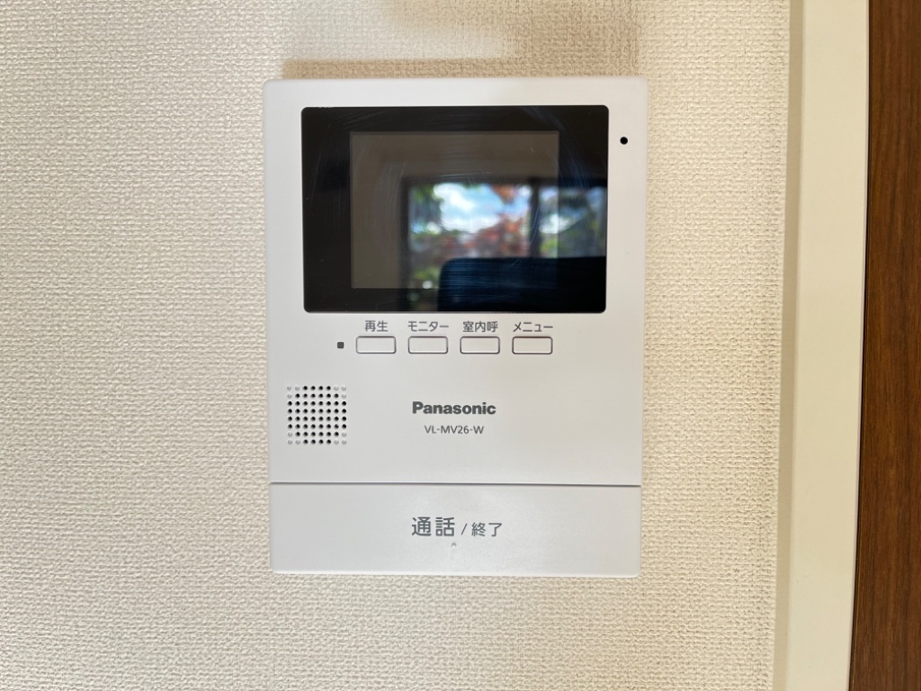 拡大写真:リガシー 1階102のセキュリティ