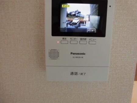 拡大写真:ルチオ 1階117のカメラ付インターホン