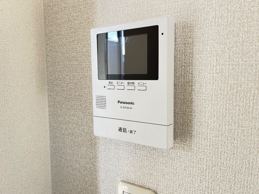 拡大写真:レジーナガーデン 1階103のカメラ付インターホン