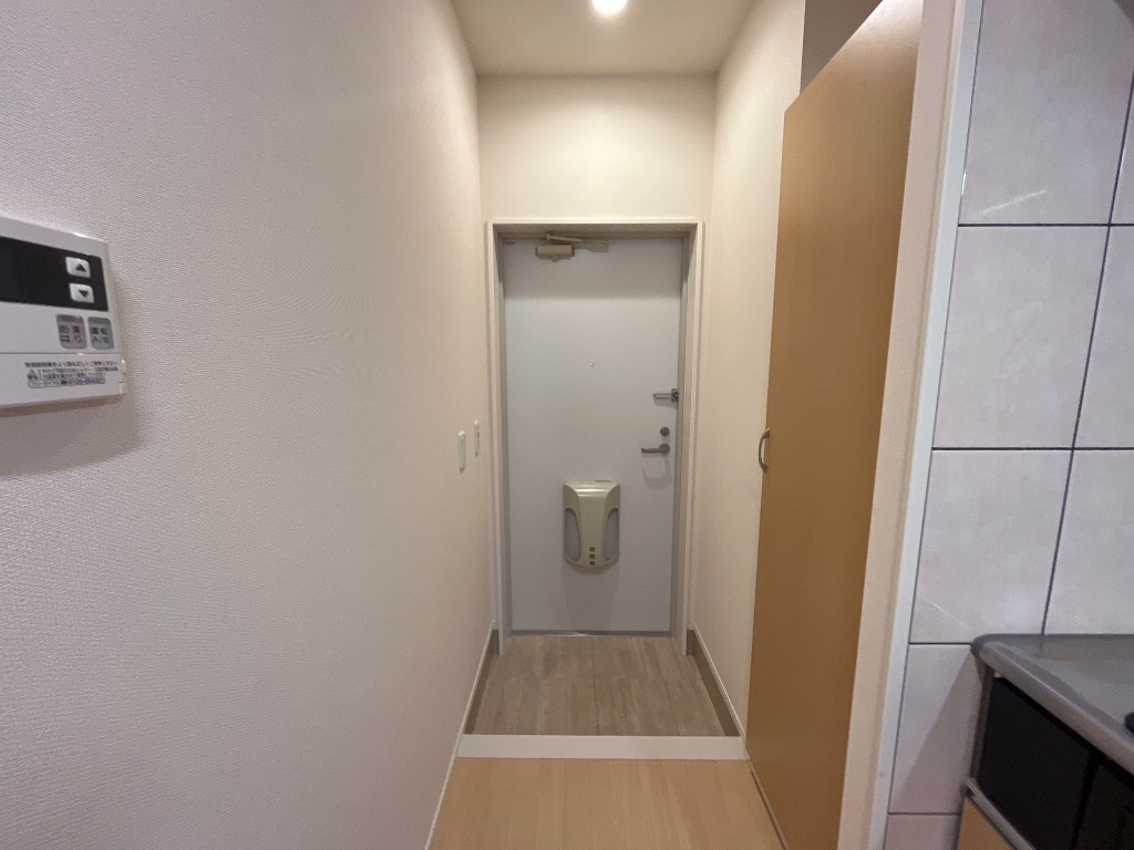 拡大写真:plum house 2階203の玄関