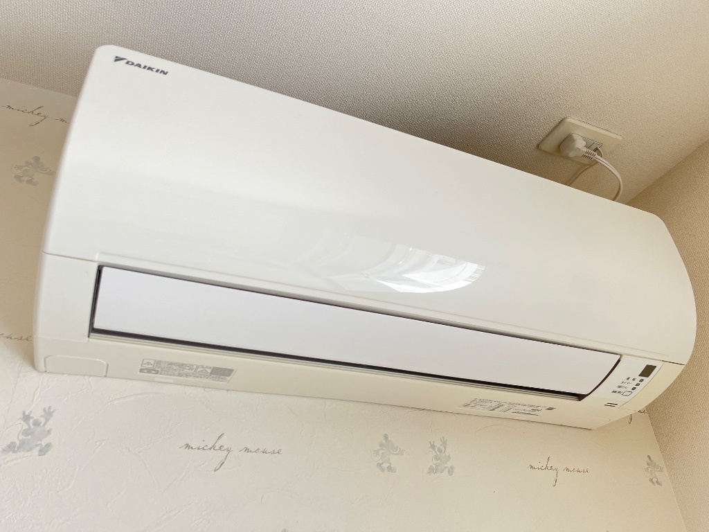 拡大写真:ベル ハピネス 1階101のエアコン