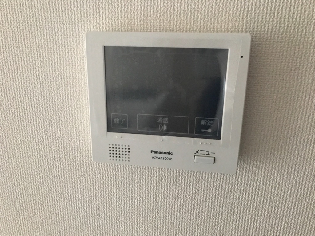 拡大写真:KMW小杉 5階501のカメラ付インターホン
