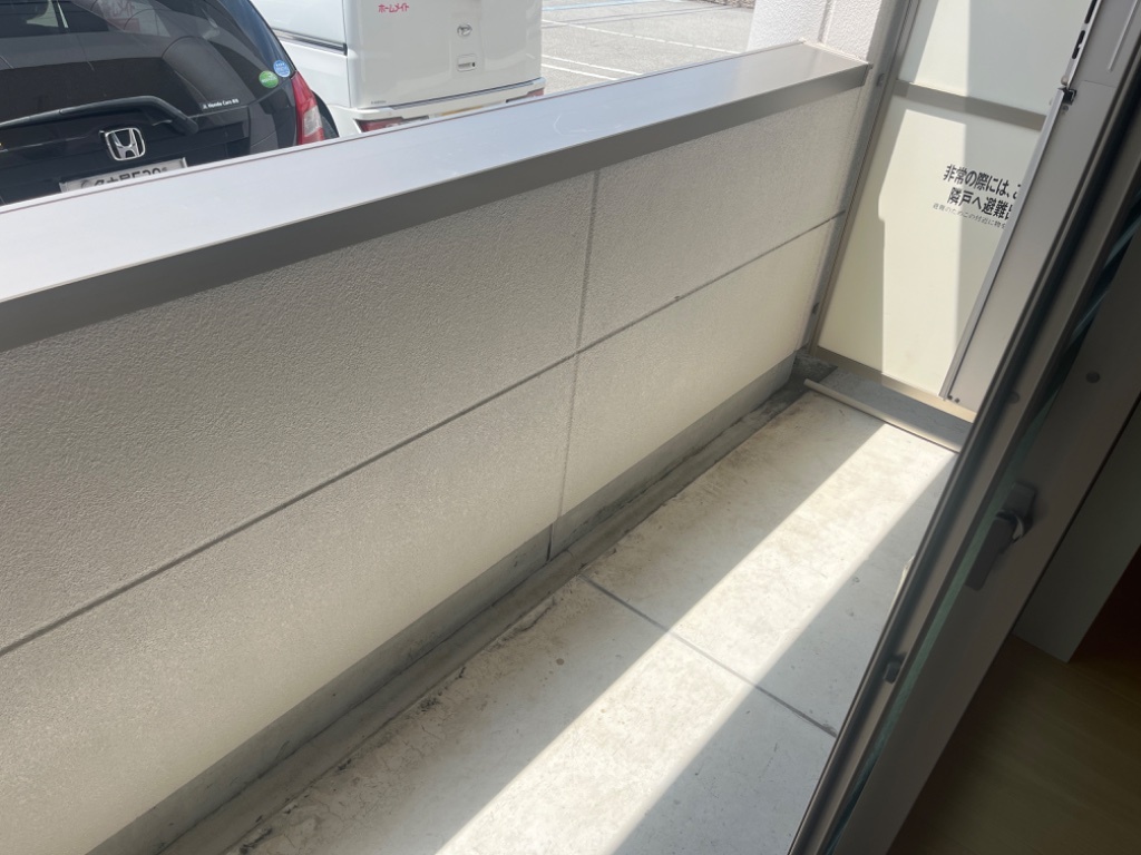 拡大写真:ハイツ158 1階102のベランダ