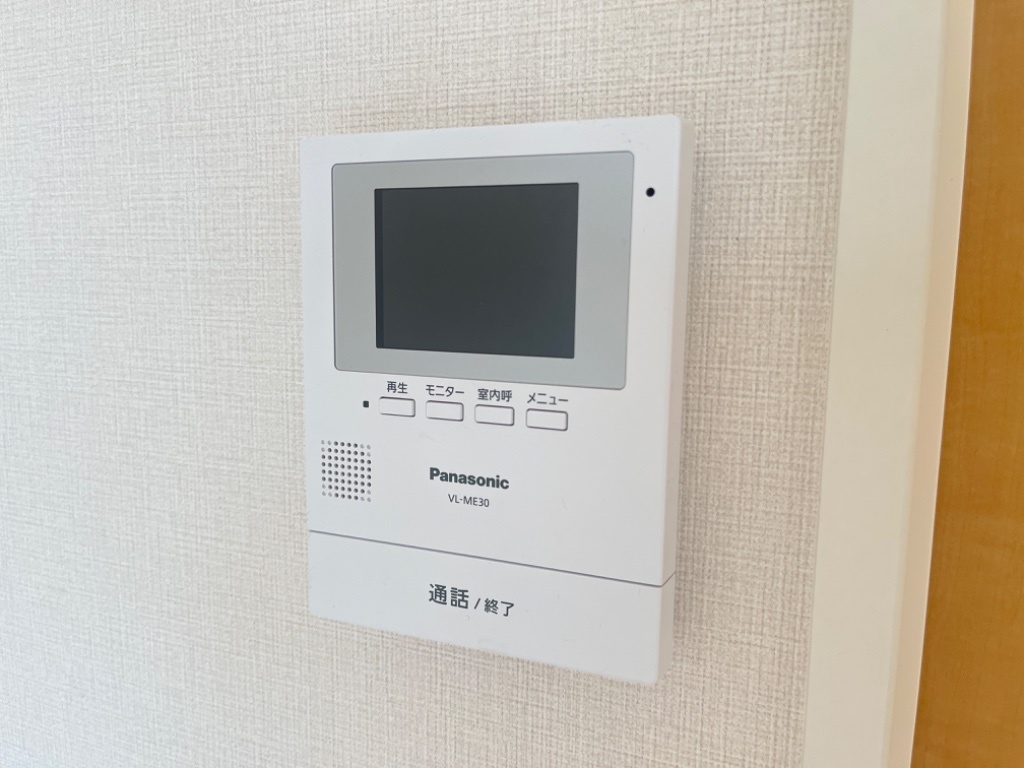 拡大写真:ハイツ158 1階102のカメラ付インターホン