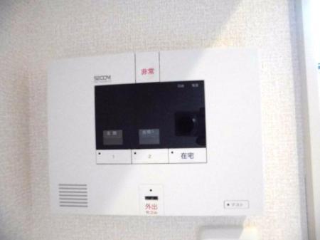 拡大写真:サンライズ佐世保 2階203のホームセキュリティ