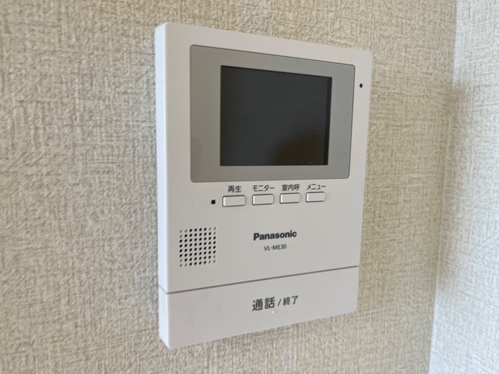 拡大写真:クレシア清田 2階201のカメラ付インターホン