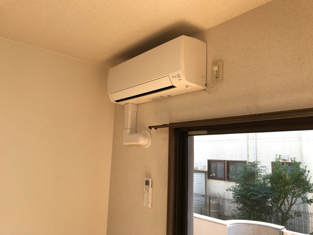 拡大写真:ナタシオン 1階103の東洋間エアコン