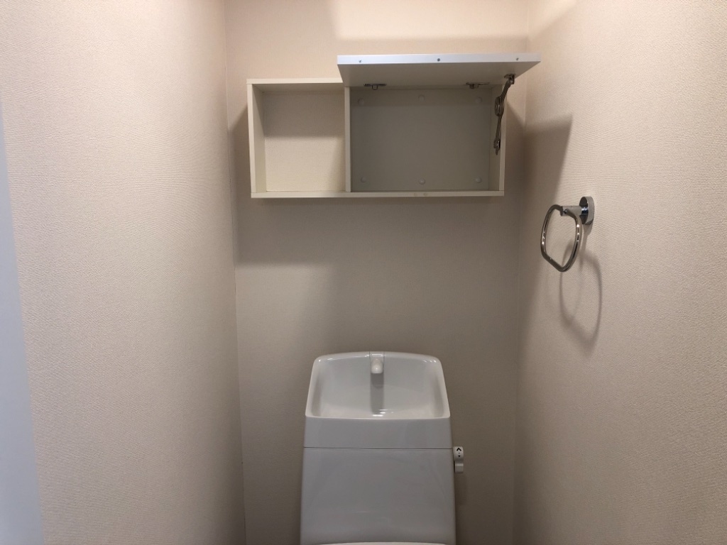 拡大写真：サンセベリアⅢ 1階103のトイレ収納