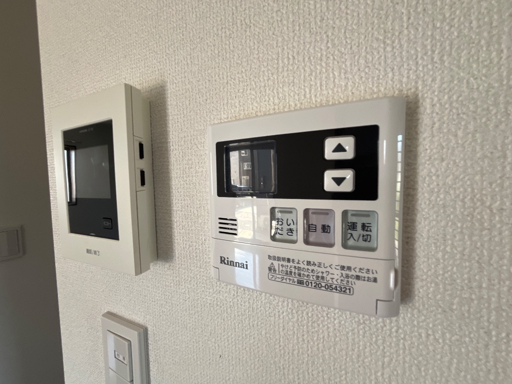 拡大写真:松山市石手5丁目 1階Bの追い炊き機能