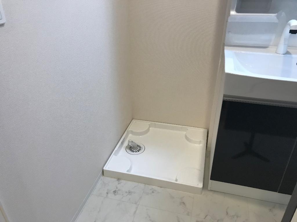 拡大写真：ボナール末広 5階505の洗濯機置場