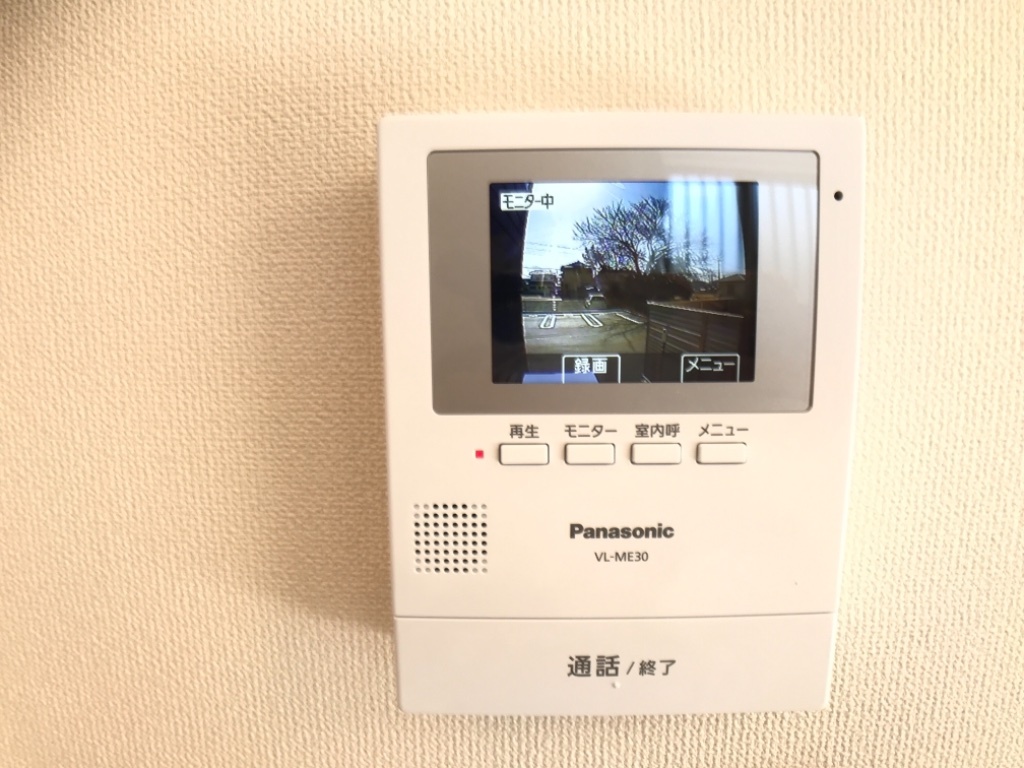 拡大写真:Sunregina 1階101のカメラ付インターホン