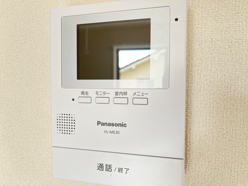 拡大写真:ホルスハイム 2階202のカメラ付インターホン