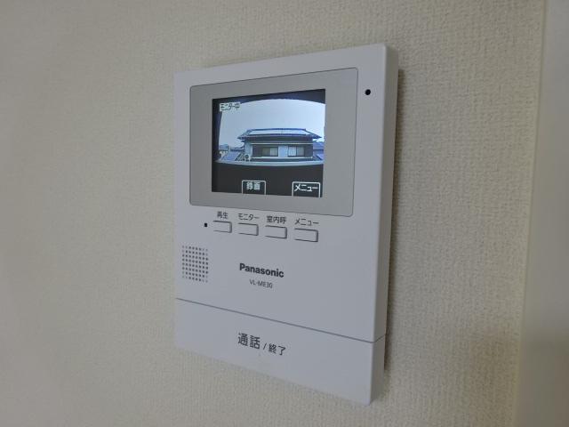 拡大写真:グリーンクレール 2階202のカメラ付インターホン